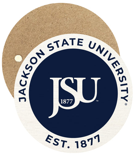Jackson State University Round Wooden 2.5