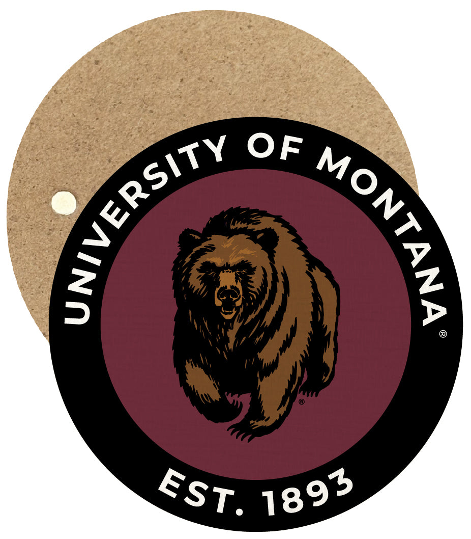Montana University Round Wooden 2.5