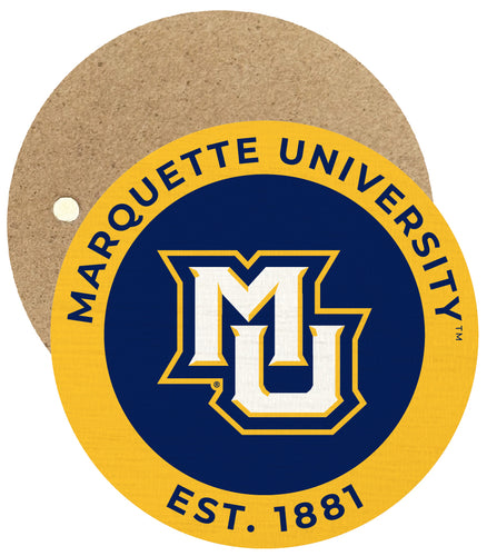 Marquette Golden Eagles Round Wooden 2.5