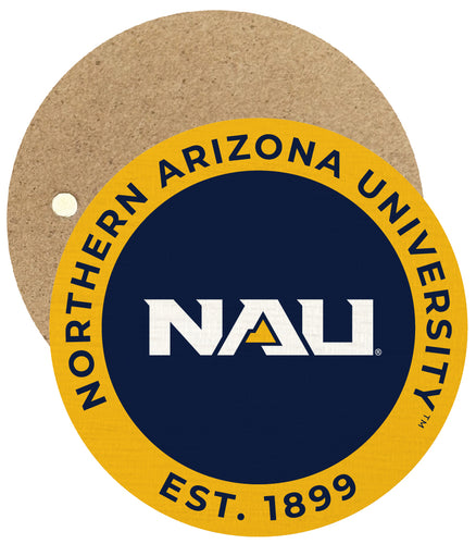 Northern Arizona University Round Wooden 2.5