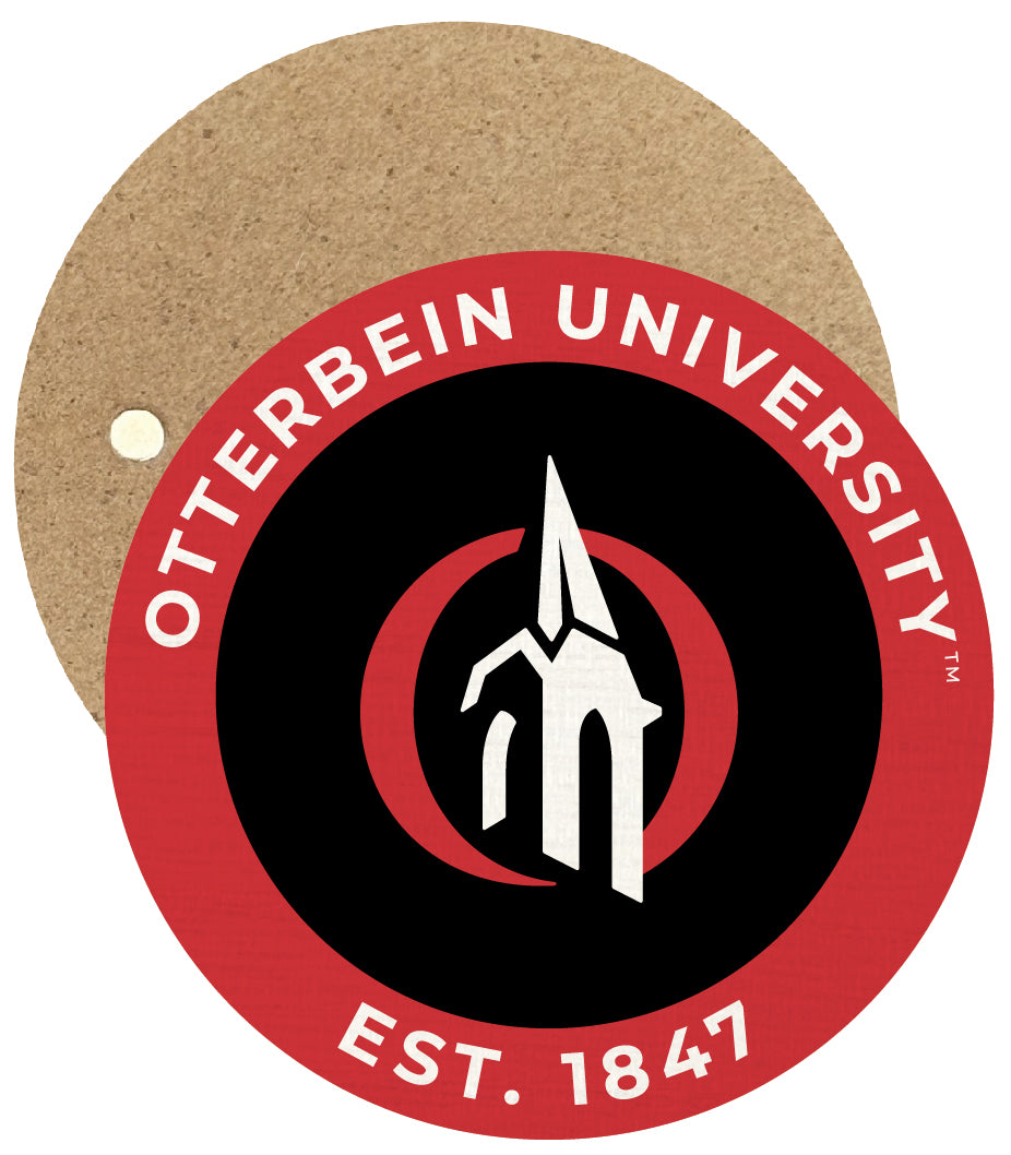 Otterbein University Round Wooden 2.5