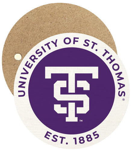 University of St. Thomas Round Wooden 2.5