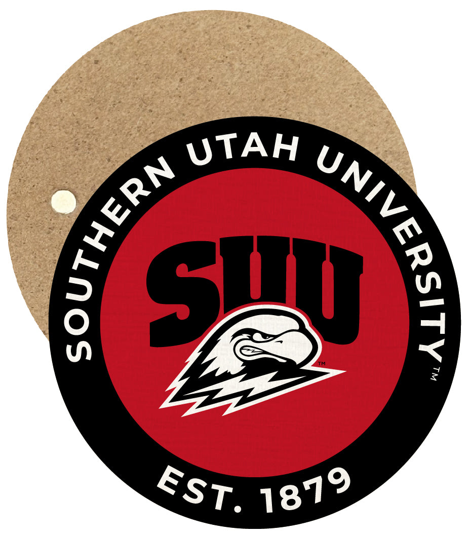 Southern Utah University Round Wooden 2.5