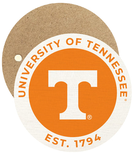 Tennessee Knoxville Volunteers Round Wooden 2.5