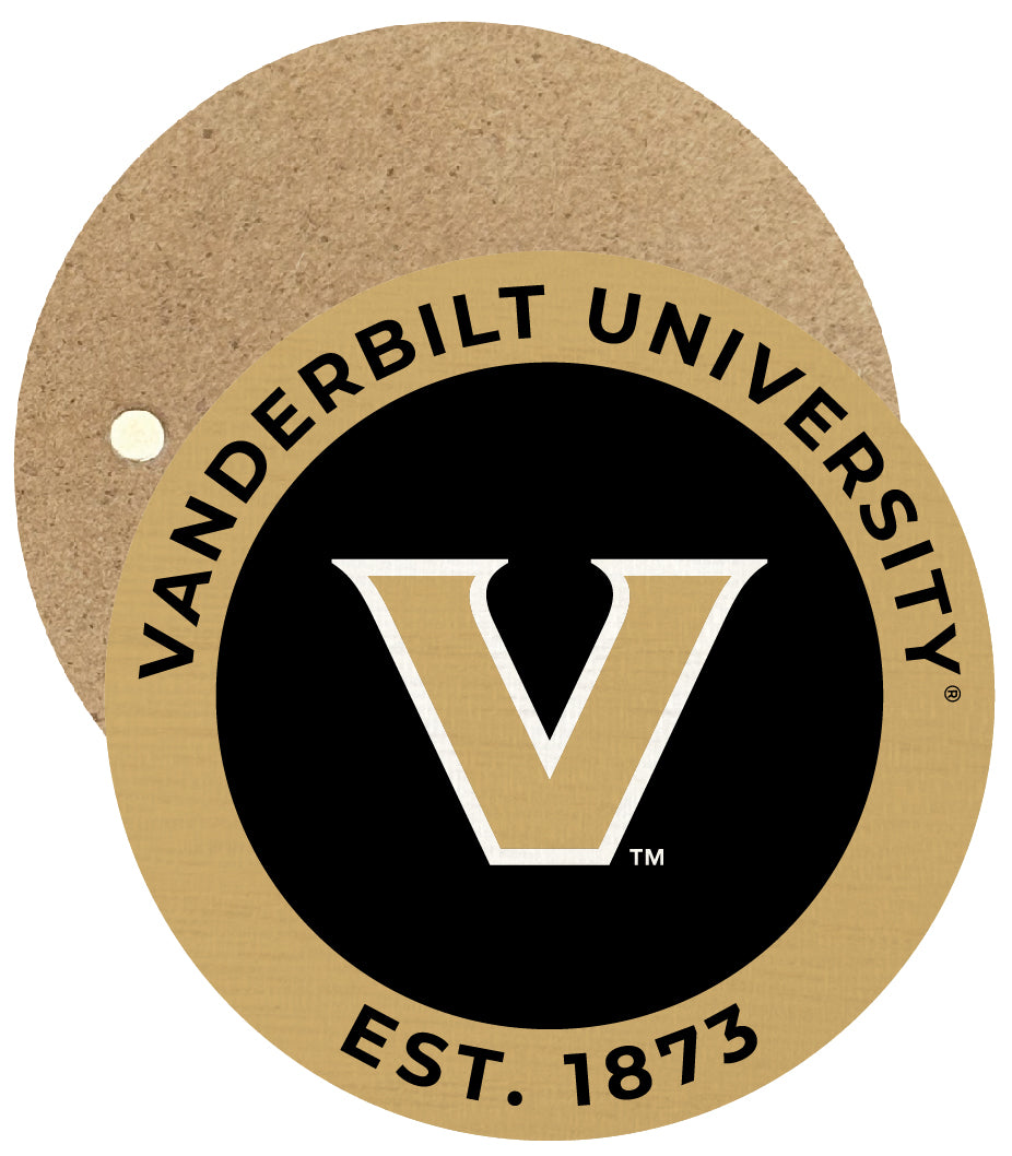 Vanderbilt University Round Wooden 2.5