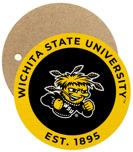 Wichita State Shockers Round Wooden 2.5