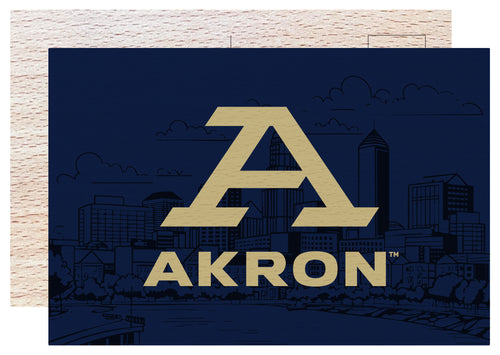 Akron Zips Officially Licensed 4x6