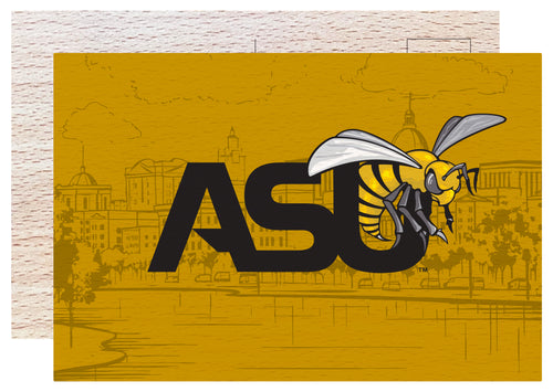 Alabama State University Officially Licensed 4x6