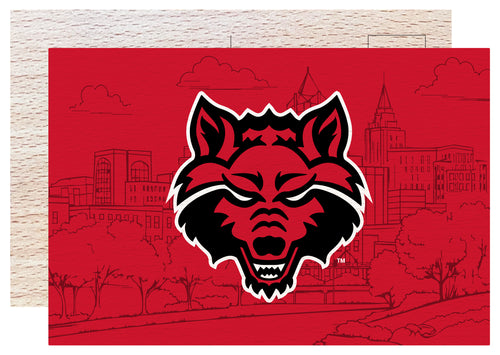 Arkansas State Officially Licensed 4x6