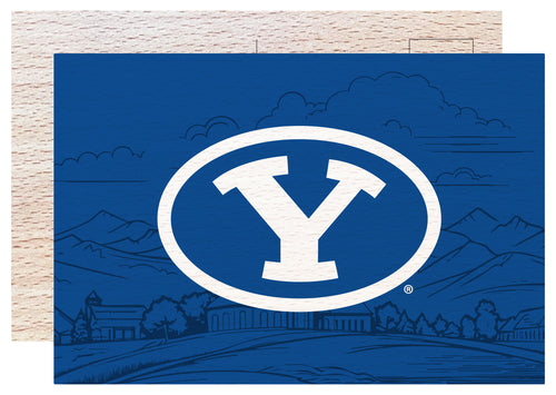 Brigham Young Cougars Officially Licensed 4x6