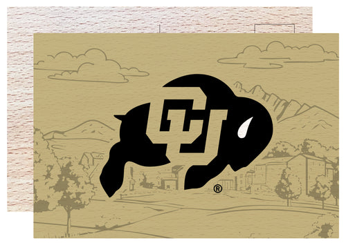 Colorado Buffaloes Officially Licensed 4x6