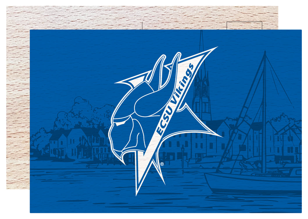 Elizabeth City State University Officially Licensed 4x6