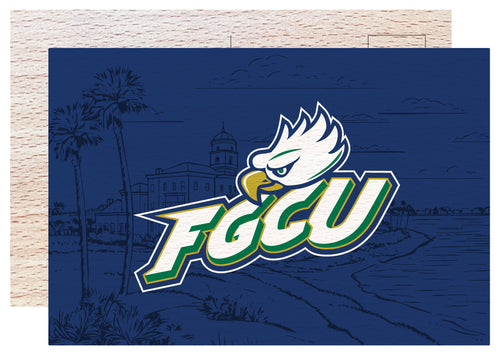 Florida Gulf Coast Eagles Officially Licensed 4x6