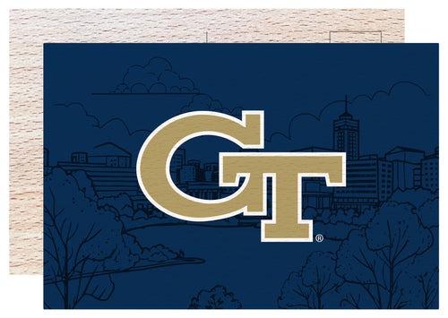 Georgia Tech Yellow Jackets Officially Licensed 4x6