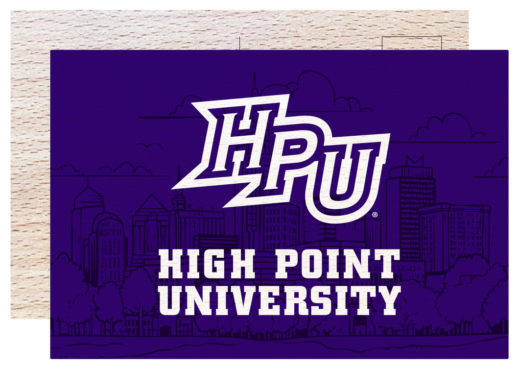 High Point University Officially Licensed 4x6