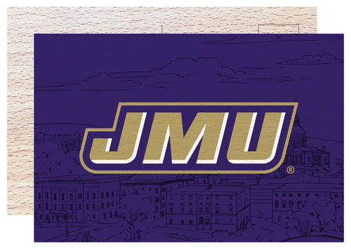 James Madison Dukes Officially Licensed 4x6