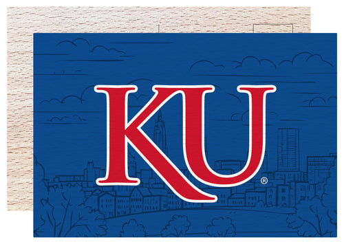 Kansas Jayhawks Officially Licensed 4x6