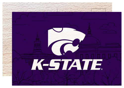 Kansas State Wildcats Officially Licensed 4x6