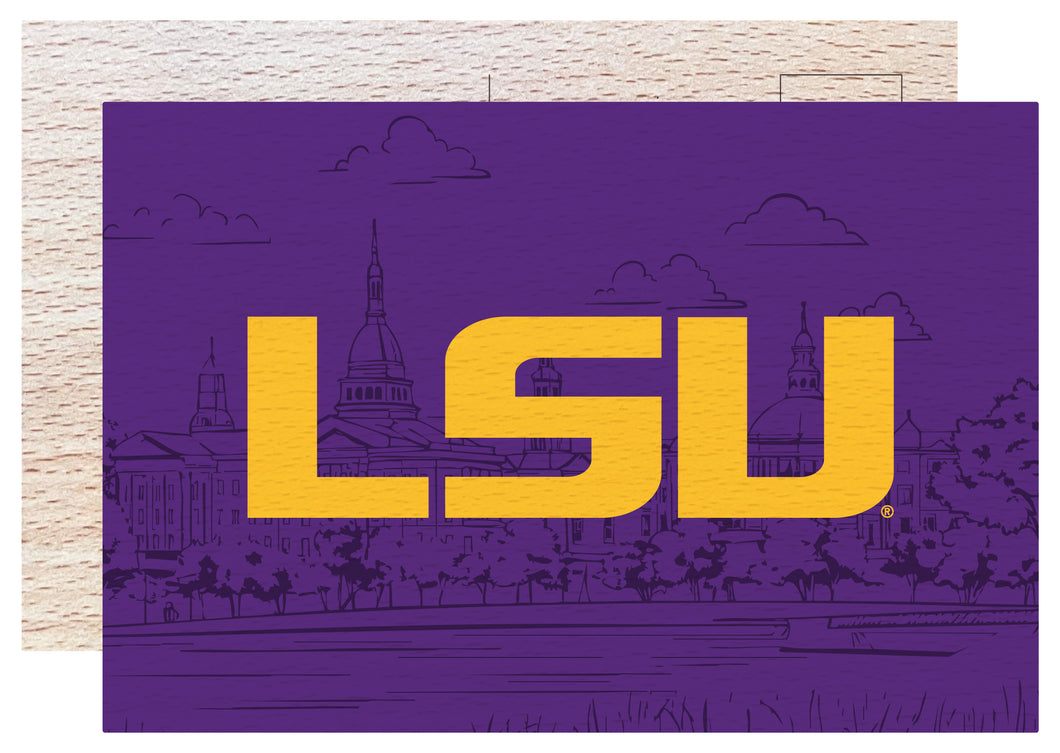 LSU Tigers Officially Licensed 4x6
