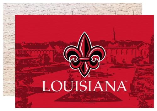 Louisiana at Lafayette Ragin' Cajuns Officially Licensed 4x6
