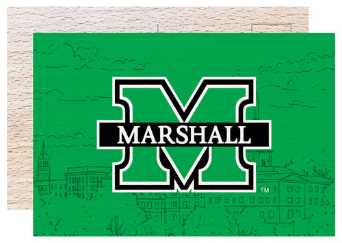 Marshall Thundering Herd Officially Licensed 4x6