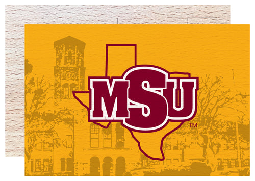 Midwestern State University Mustangs Officially Licensed 4x6
