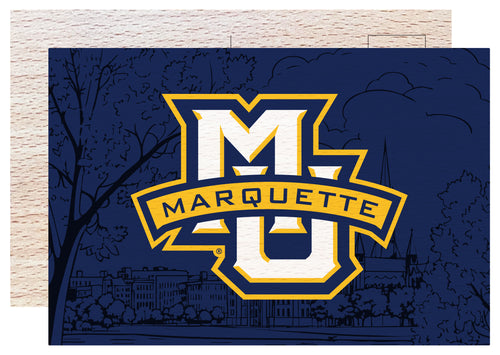Marquette Golden Eagles Officially Licensed 4x6