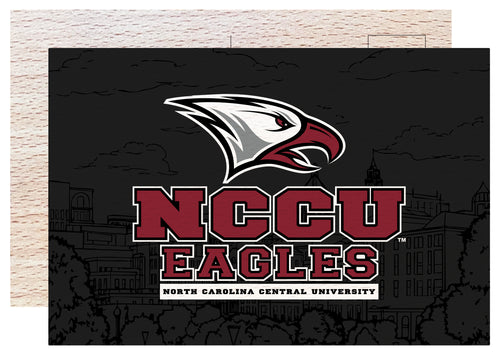 North Carolina Central Eagles Officially Licensed 4x6