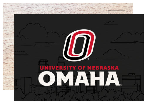 Nebraska at Omaha Officially Licensed 4x6