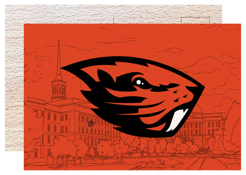 Oregon State Beavers Officially Licensed 4x6