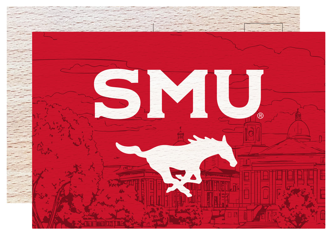 Southern Methodist University Officially Licensed 4x6