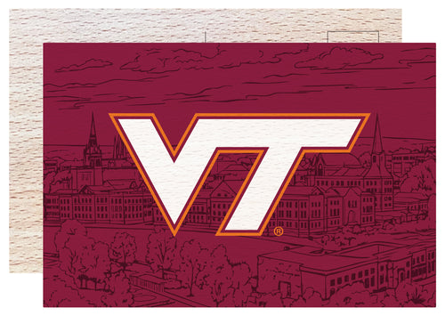 Virginia Tech Hokies Officially Licensed 4x6