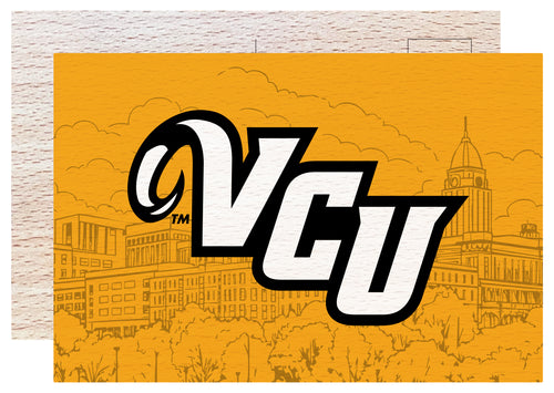 Virginia Commonwealth Officially Licensed 4x6