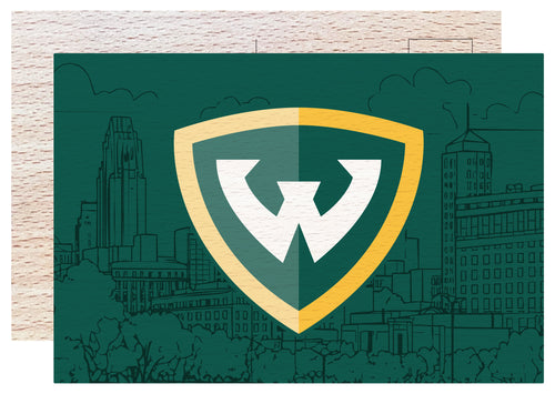 Wayne State Officially Licensed 4x6