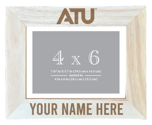 Arkansas Tech University Customizable Wooden Photo Frame Matted 4