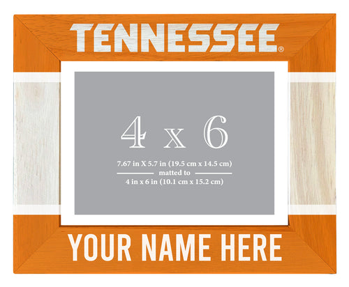 Tennessee Knoxville Customizable Wooden Photo Frame Matted 4