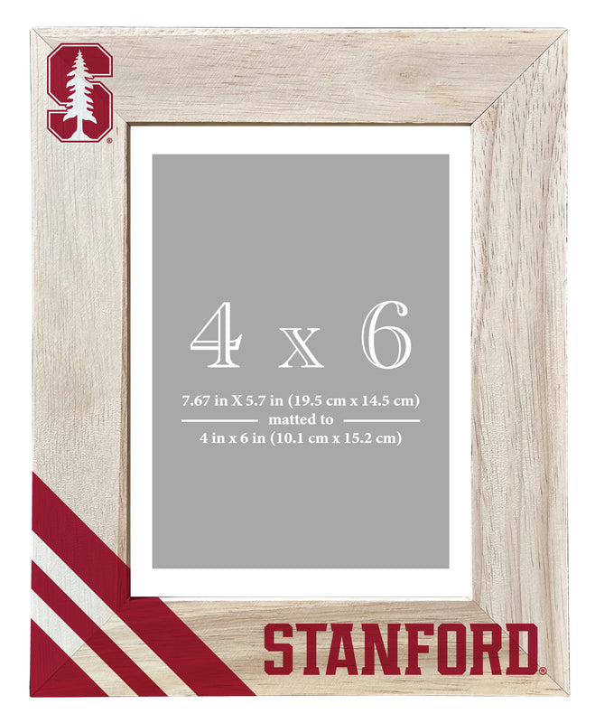 Stanford University Officially Licensed College Printed Wooden Photo Frame 4x6 – Vertical Display