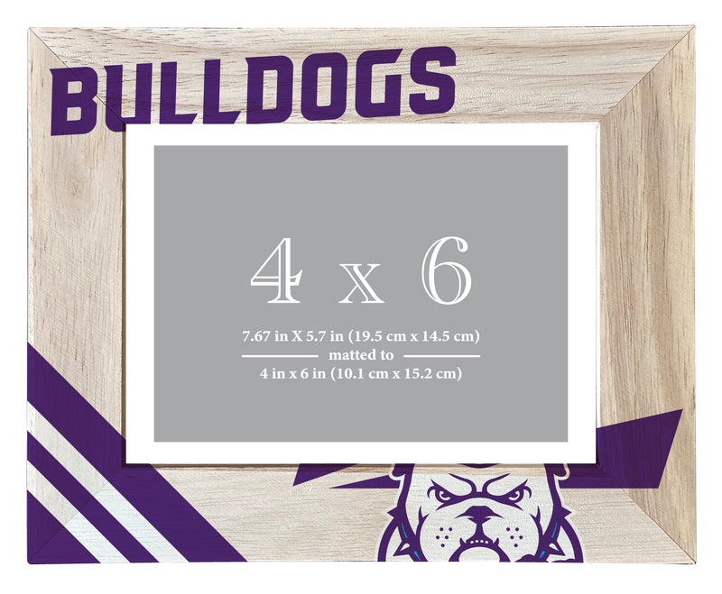 Truman State University Officially Licensed College Printed Wooden Photo Frame 4x6 – Horizontal Display