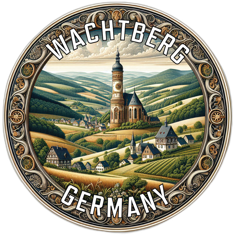 Wachtberg Germany Souvenir Vinyl Decal Sticker 2-Inch