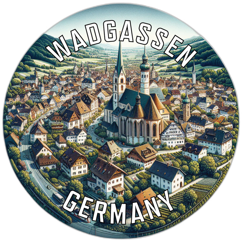 Wadgassen Germany Souvenir Vinyl Decal Sticker 2-Inch