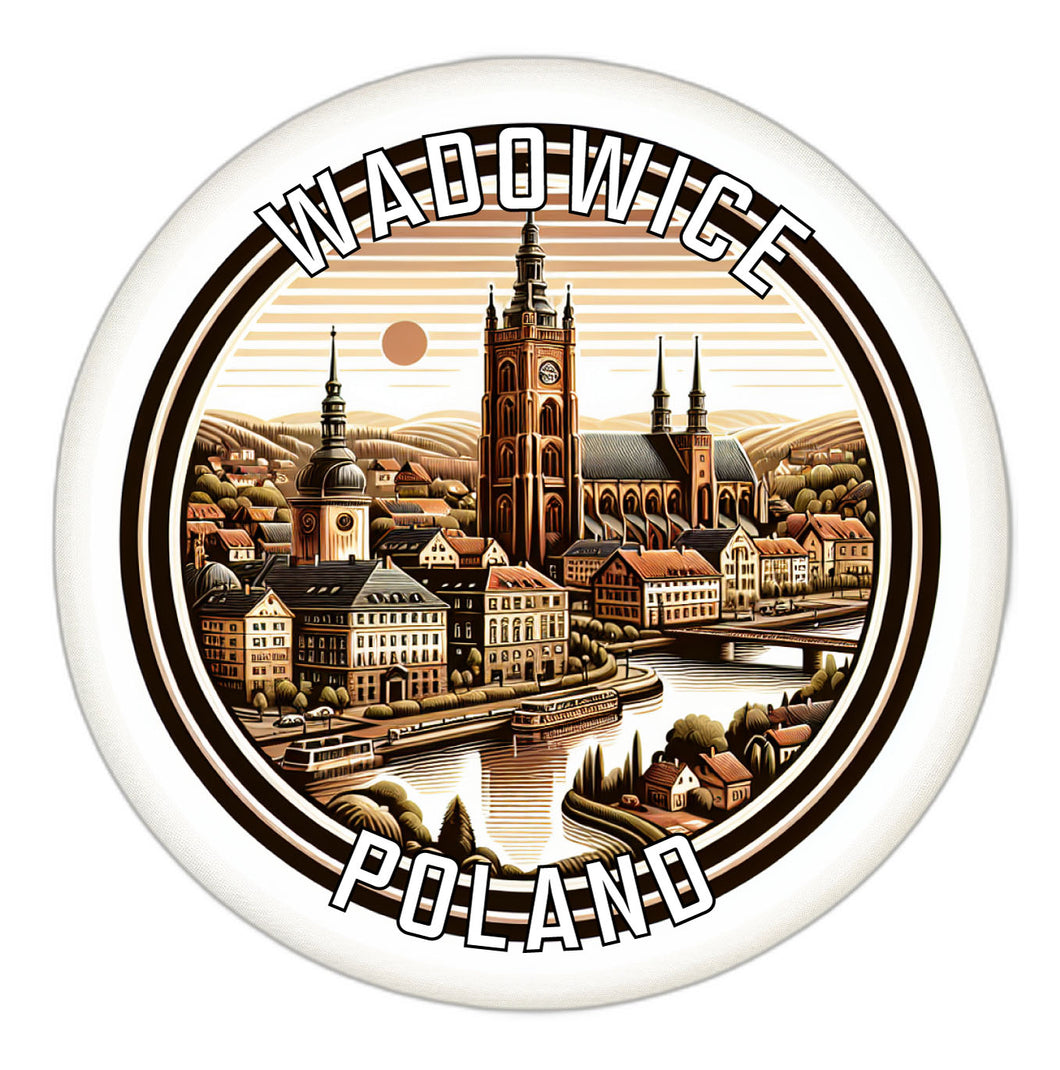 Wadowice Poland Souvenir Vinyl Decal Sticker 2-Inch