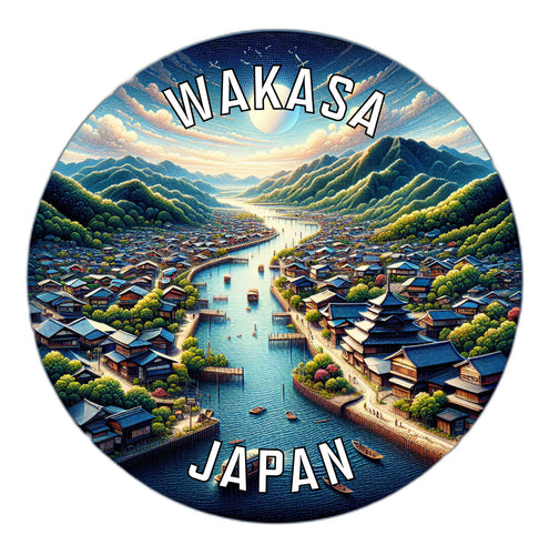 Wakasa Japan Souvenir Vinyl Decal Sticker 2-Inch