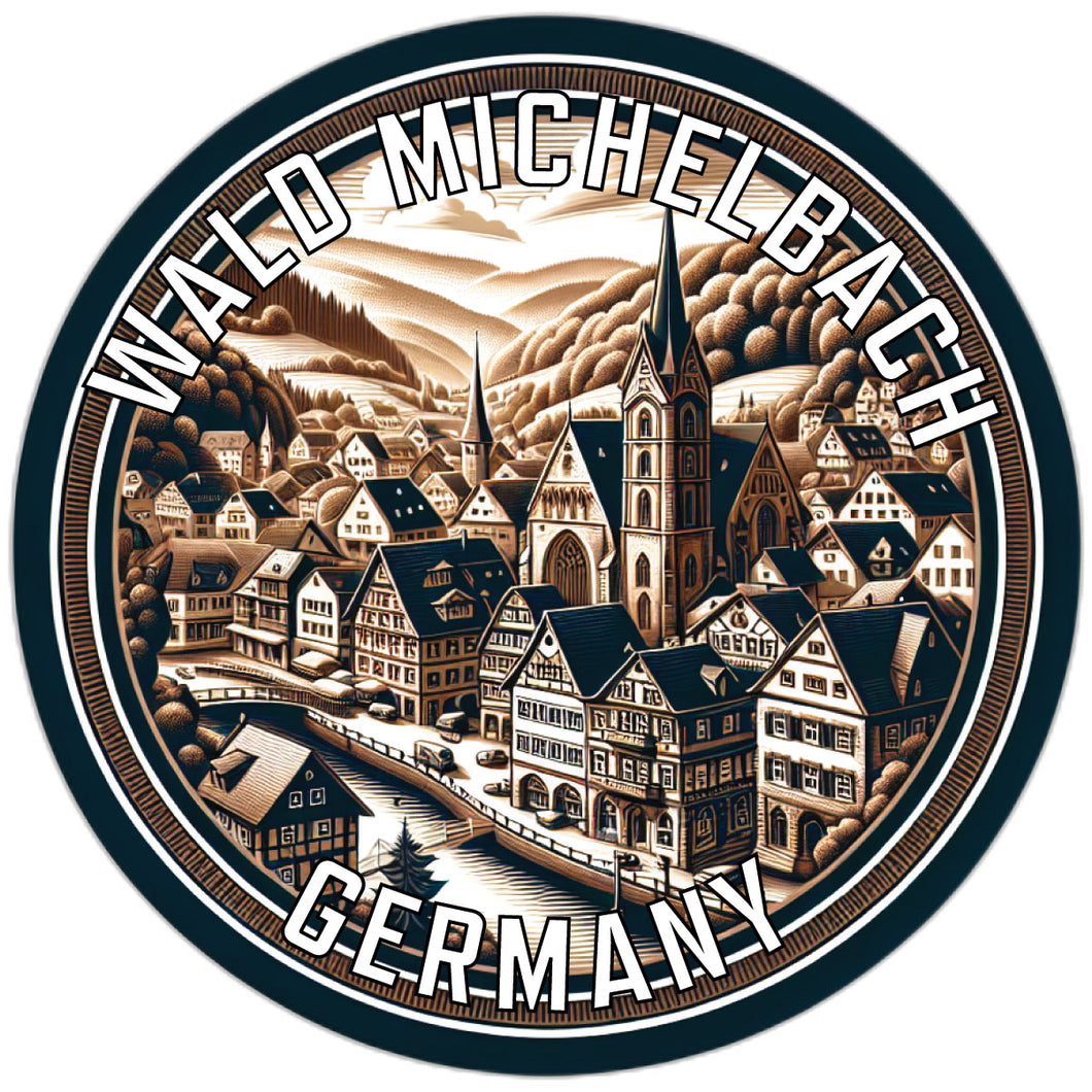 Wald Michelbach Germany Souvenir Vinyl Decal Sticker 2-Inch