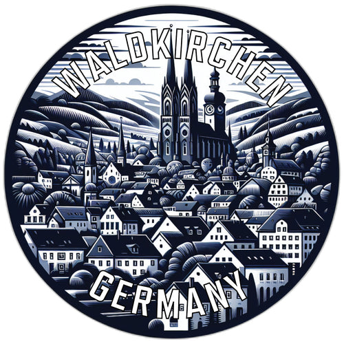 Waldkirchen Germany Souvenir Vinyl Decal Sticker 2-Inch