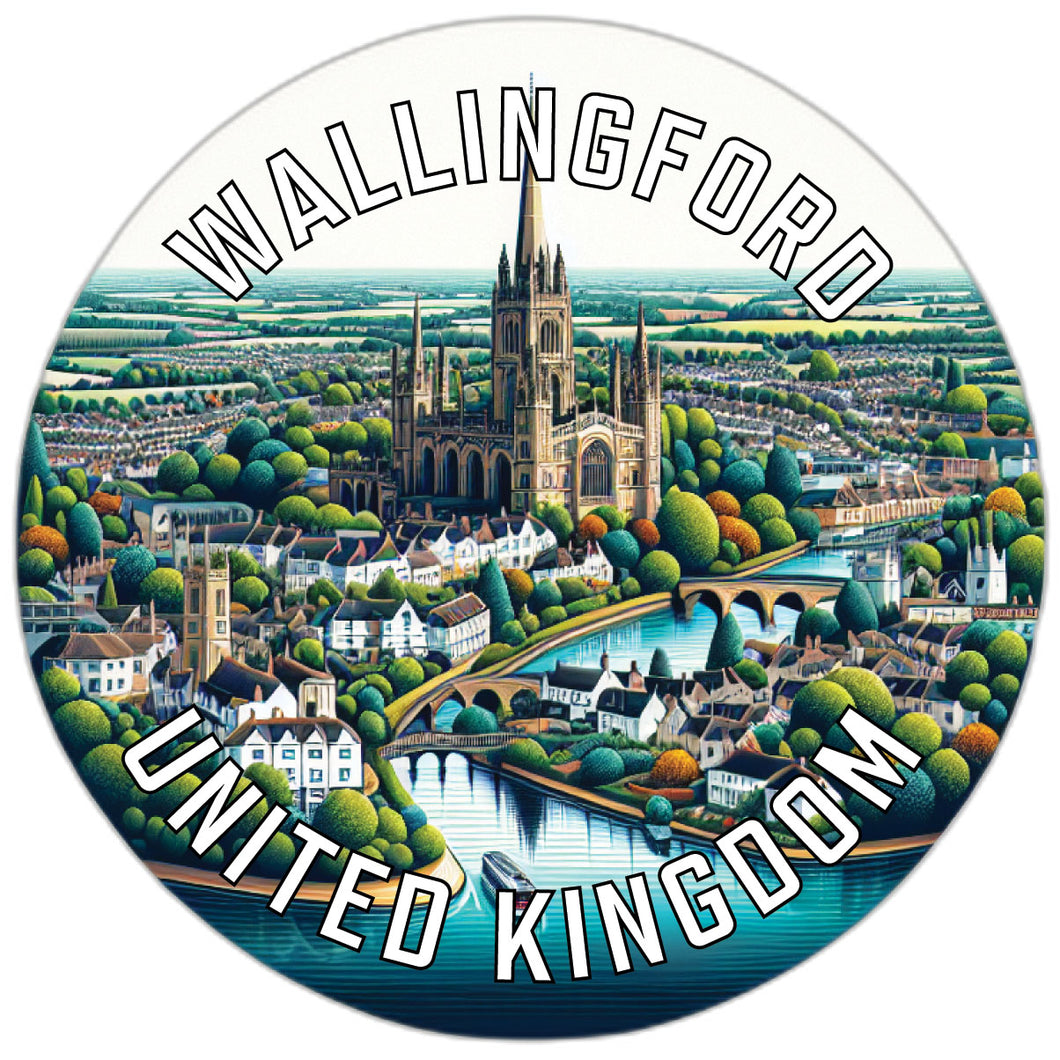 Wallingford United Kingdom Souvenir Die Cut Flat Magnet 2-Inch