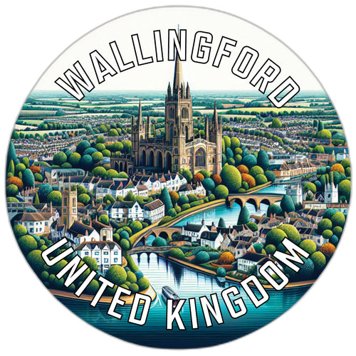 Wallingford United Kingdom Souvenir Vinyl Decal Sticker 2-Inch