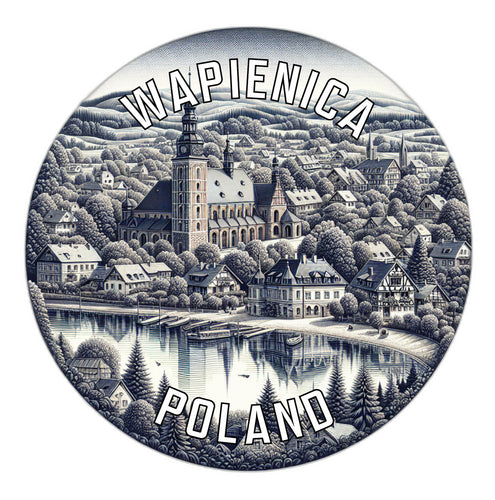 Wapienica Poland Souvenir Vinyl Decal Sticker 2-Inch