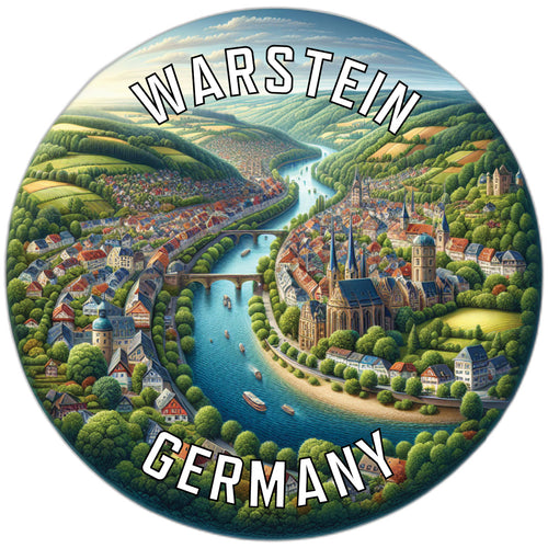 Warstein Germany Souvenir Vinyl Decal Sticker 2-Inch