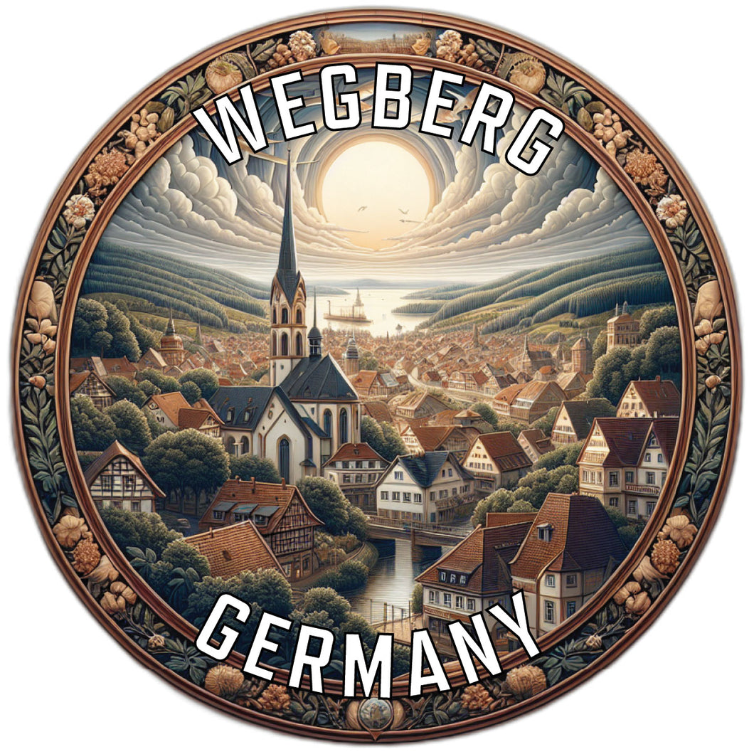 Wegberg Germany Souvenir Vinyl Decal Sticker 2-Inch