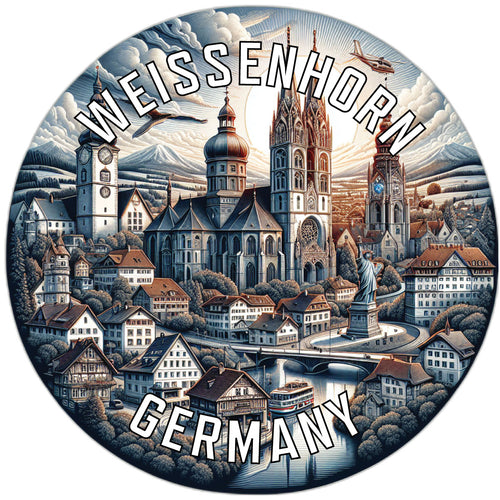 Weissenhorn Germany Souvenir Vinyl Decal Sticker 6-Inch